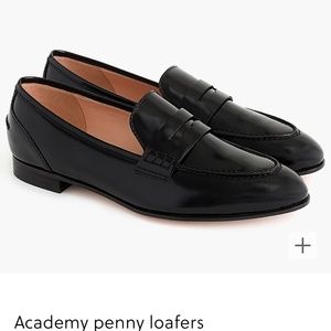 J.Crew Academy penny loafers